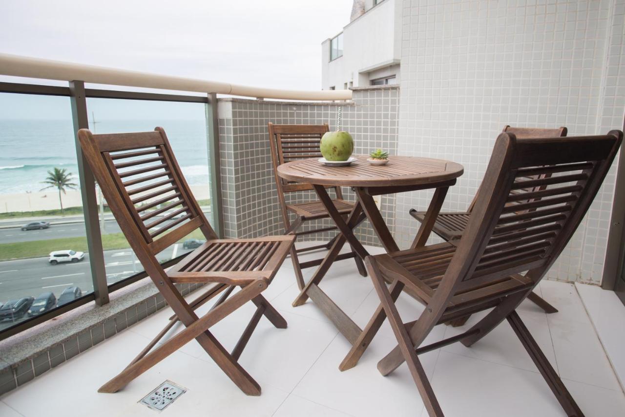 Barra Da Tijuca De Frente Para O Mar - 2 Suites Ate 6 Pessoas Em Camas Rio de Janeiro Eksteriør bilde